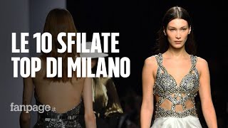 Milano Fashion Week i trend dalle passerella AutunnoInverno 201920 [upl. by Sonni]