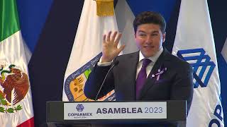 Mensaje del gobernador de Nuevo León  Samuel García Sepúlveda  Asamblea 2023 [upl. by Arraeit766]