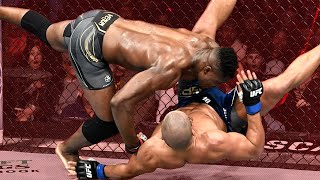 UFC 270 Ngannou vs Gane Best Highlights [upl. by Un]