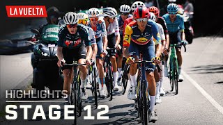 Vuelta a España 2024 Stage 12  EXTENDED HIGHLIGHTS  8292024  Cycling on NBC Sports [upl. by Schacker]