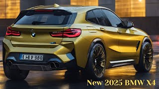 New 2025 BMW X4 Revealed  details official interior amp exterior  first look  release date [upl. by Sumaes]