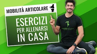 Allenarsi a casa per la corsa  La mobilità articolare [upl. by Imogen]