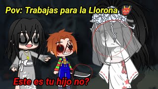 Pov Trabajas Para La Llorona y es tu primera Noche 😈 [upl. by Attena]