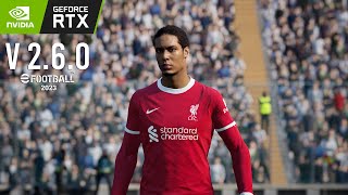 eFootball 2023  Gameplay v 260  Liverpool vs Real Madrid PC [upl. by Geordie]