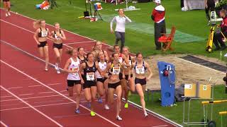 NM Friidrett 2017 1500m kvinner [upl. by Nyleuqcaj800]