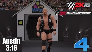 WWE 2K16 Showcase 004 PS4  In Your House Revenge of the Taker  Austin 316 [upl. by Abisia]