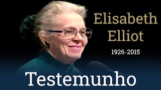 Elisabeth Elliot  Testemunho [upl. by Holsworth]