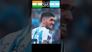 India VS Argentina Imaginary Penalty Shootout  Intense Penalties  messi vs sunilchhetri [upl. by Leyameg620]