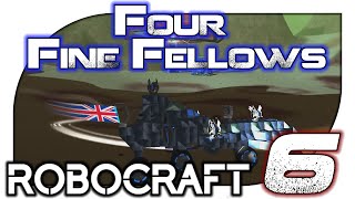 Robocraft Four Fine Fellows Platoons  6 Platooning Plasma [upl. by Aicertal]