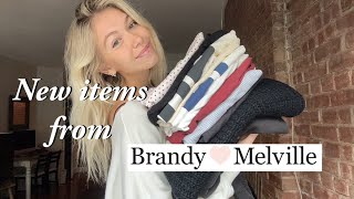 New items at Brandy Melville brandy model try on haul [upl. by Jonati811]