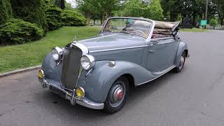 One of 830 1951 MercedesBenz 170S Cabriolet A [upl. by Holofernes]