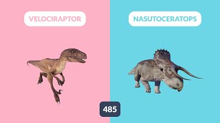 Dinosaur amp Card  Lets Play With Dinosaur Velociraptor Nasutoceratops Pteranodon [upl. by Aninnaig]