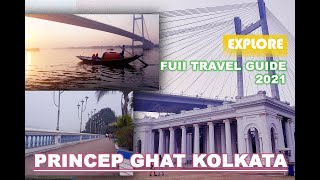 Kolkata Heritage princep ghat travel 2021  explore Hooghly Ganga River side Tour [upl. by Assile]