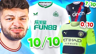 a SICKENINGLY SAVAGE rating of Every Premier League Third Kit [upl. by Cassady763]