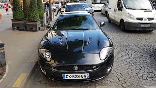 2012 Jaguar XKR Coupé 50 V8  550 ch Supercharged in Paris france [upl. by Ahkos80]