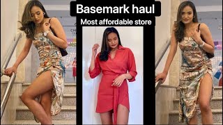 Basemark haul👗Nepal affordable brandsummer dressRating [upl. by Azitram191]