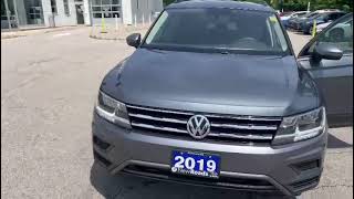 2019 Volkswagen Tiguan Trendline 4dr AllWheel Drive 4MOTION  Richmond Hill Subaru [upl. by Orelu]