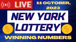 New York Evening Lottery Results  Oct 11 2023  Numbers  Win 4  Take 5  NY Lotto  Powerball [upl. by Eednus721]