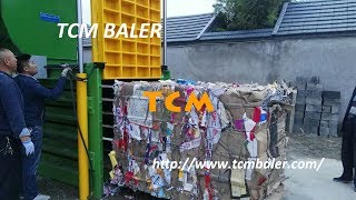 How a cardboard compactor works balers paper recycle [upl. by Annecorinne266]