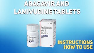 Abacavir and Lamivudine Tablets how to use Uses Dosage Side Effects Contraindications [upl. by Nellak]