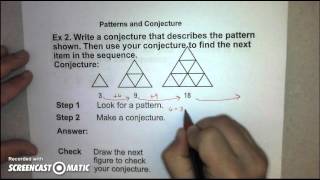 21 Inductive Reasoning and Conjecture [upl. by Comptom]