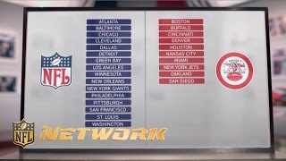 Forming the Conferences  The Timeline The Merger  NFL Network [upl. by Mallorie]