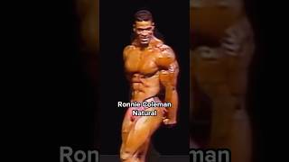 RONNIE COLEMAN NATURAL VS NO NATURAL 😨😱🤯 bodybuilder bodybuilding motivacion open gymrat [upl. by Raquela850]