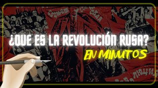 LA REVOLUCIÓN RUSA en minutos [upl. by Kenyon318]