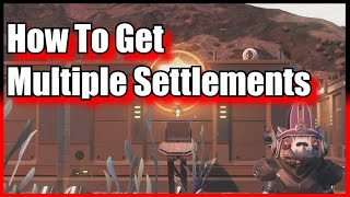 How To Get Multiple Settlements  No Mans Sky [upl. by Alessig]