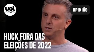 Luciano Huck confirma a Bial que está fora da disputa presidencial de 2022 e irá substituir Faustão [upl. by Solim]