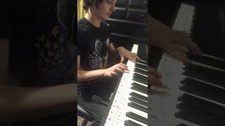 Aedans First Video on Piano [upl. by Mccready]