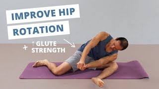 9090 Side Bend ↑ hip rotation and glute minimusmedius strength [upl. by Nihi945]