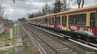 Dresdner Bahn Baustelle Buckower Chaussee April 2024 [upl. by Ainafetse]