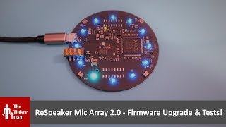 ReSpeaker Mic Array 20  Firmware upgrade 48kHz sample rate [upl. by Derayne]