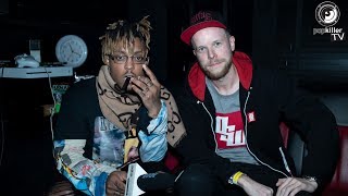 Juice WRLD  interview on quotDeath Race For Lovequot Future Kanye West being a role model for kids [upl. by Chloris]