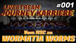 FUSSBALL MANAGER 23  Journey Karriere Livestream 001 [upl. by Adile]