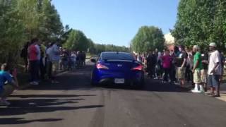 Genesis Coupe Burnout [upl. by Sielen801]