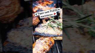 4 Tipps zum FLEISCH marinieren 🥩 [upl. by Vardon]