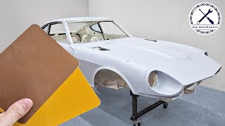 Finally Painting the Car Datsun 240Z Restoration Part 5 [upl. by Braca]