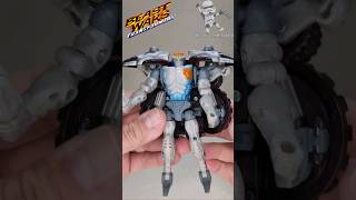 Beast Wars Transmetals Rattrap Transformation trasformers beastwars shorts [upl. by Ellehcyt]