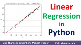 How to implement Linear Rgression in Python scikitlearn Linear Regression skLearn by Mahesh Huddar [upl. by Judith426]