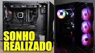 PC GAMER FULL AMD PODEROSO E CHEIO DE ESTILO  PC DO VITOR [upl. by Lime]