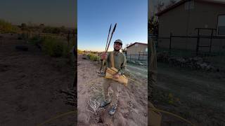 Comanche Bow and Arrow at 100 yards archery comanche [upl. by Melva]