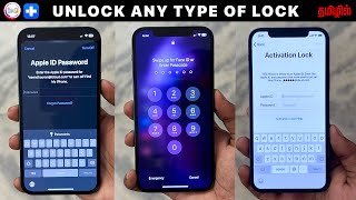 How to unlock iPhone without password  remove apple id 2023 TechAppsTamil [upl. by Lieberman]