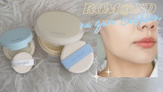 Romand NU Zero Cushion Review  Lululand [upl. by Hnoj87]