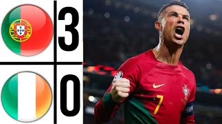 Portugal vs Ireland 30  All Goals amp Extended Highlights  cristiano ronaldo two goal 💥 [upl. by Fraser698]