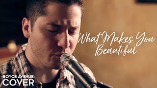 What Makes You Beautiful  One Direction Boyce Avenue cover on Spotify amp Apple [upl. by Adaynek905]