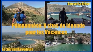 Grèce 8 sites de légende pour les Vacances dans le Péloponnèse Voyage Grèce [upl. by Atilrak]