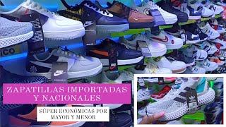 GAMARRA ZAPATILLAS SÚPER ECONÓMICAS IMPORTADAS Y NACIONALES EDIFICIO MANZANILLA POR MAYOR Y MENOR [upl. by Eidoj]