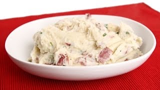 Red Skin Mashed Potatoes Recipe  Laura Vitale  Laura in the Kitchen Episode 677 [upl. by Ahseym]